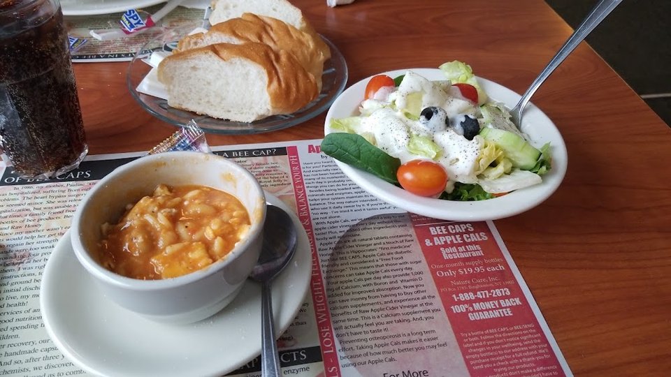 Italian Wedding Soup and Salad
